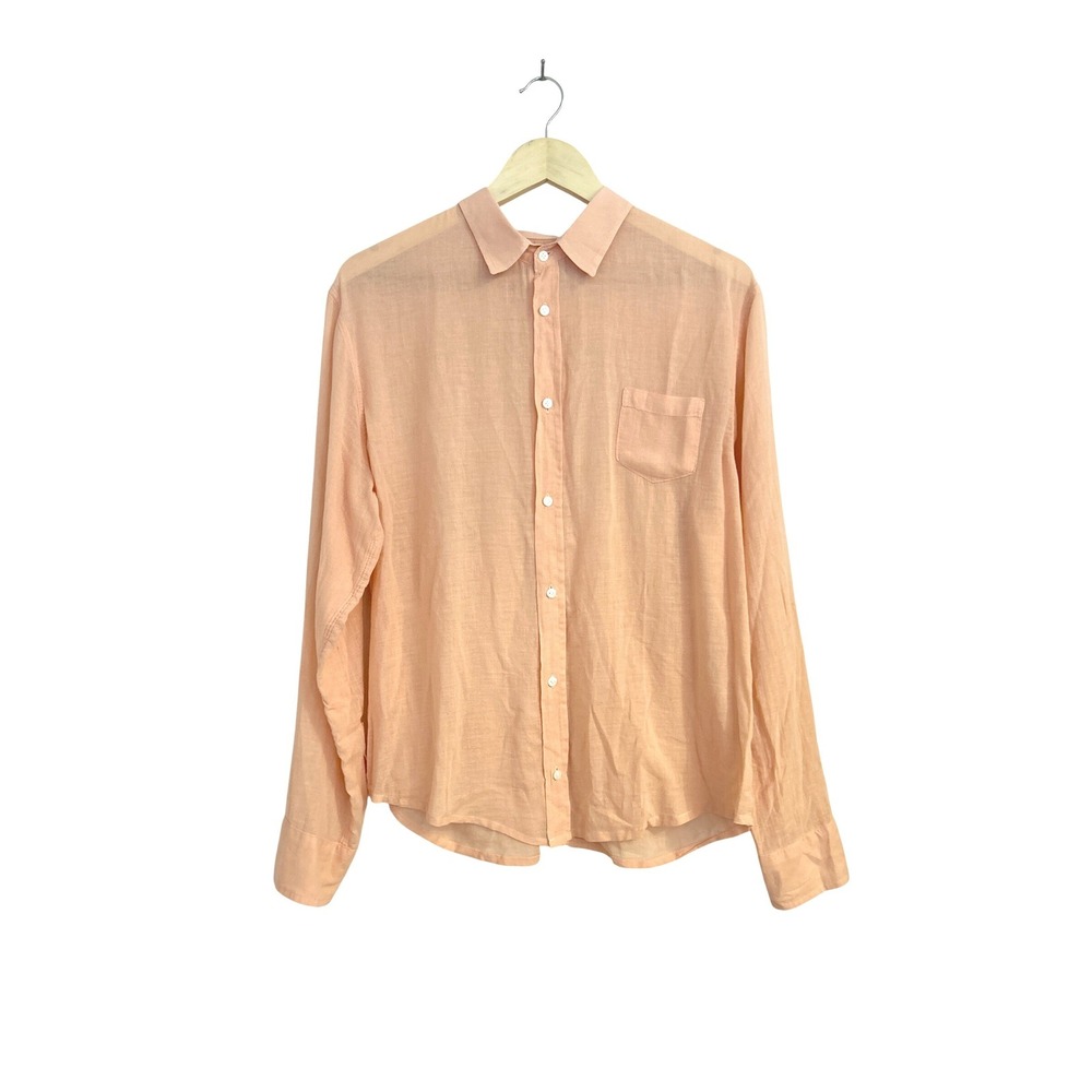 Frank & Eileen Lightweight Cotton Button Down‎ Shirt Vintage Size Large